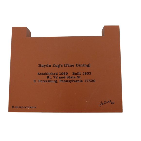 Cat's Meow Village Haydn Zug Store East Petersburg, Lancaster County, PA - Picture 2 of 8